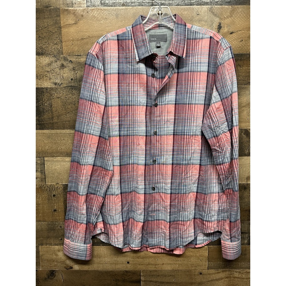 Vince Men's Long Sleeve‎ Button Up Size Small